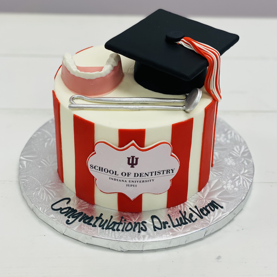 Graduation cake by Sweet Escape Cake Company, Indianapolis