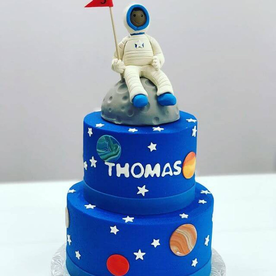 Birthday cake by Sweet Escape Cake Company, Indianapolis
