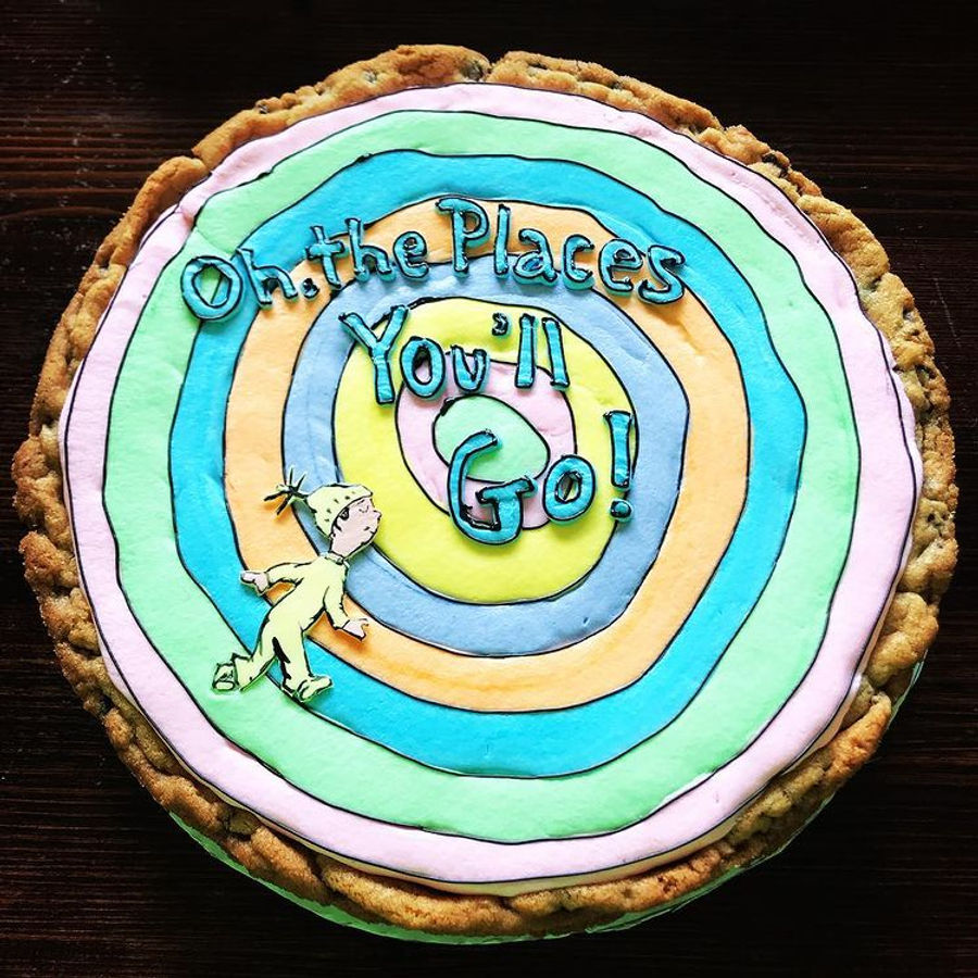 Cookie cake by Sweet Escape Cake Company, Indianapolis