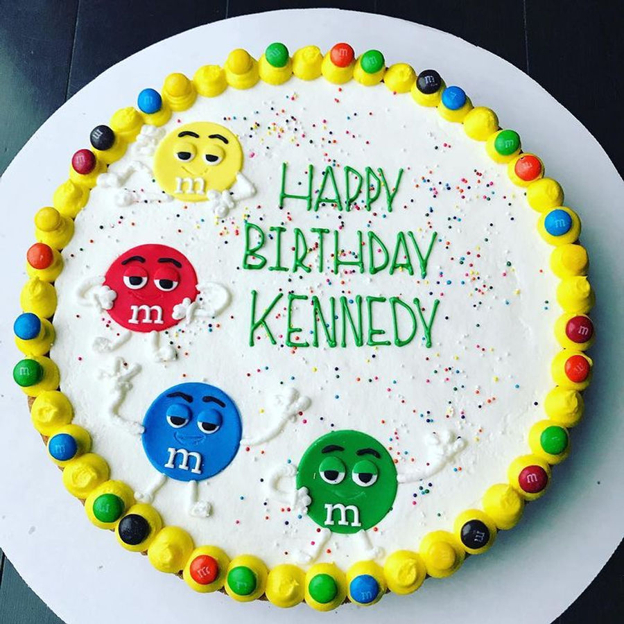 Cookie cake by Sweet Escape Cake Company, Indianapolis