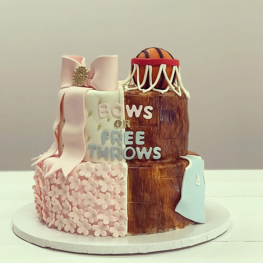 Baby shower cake by Sweet Escape Cake Company, Indianapolis