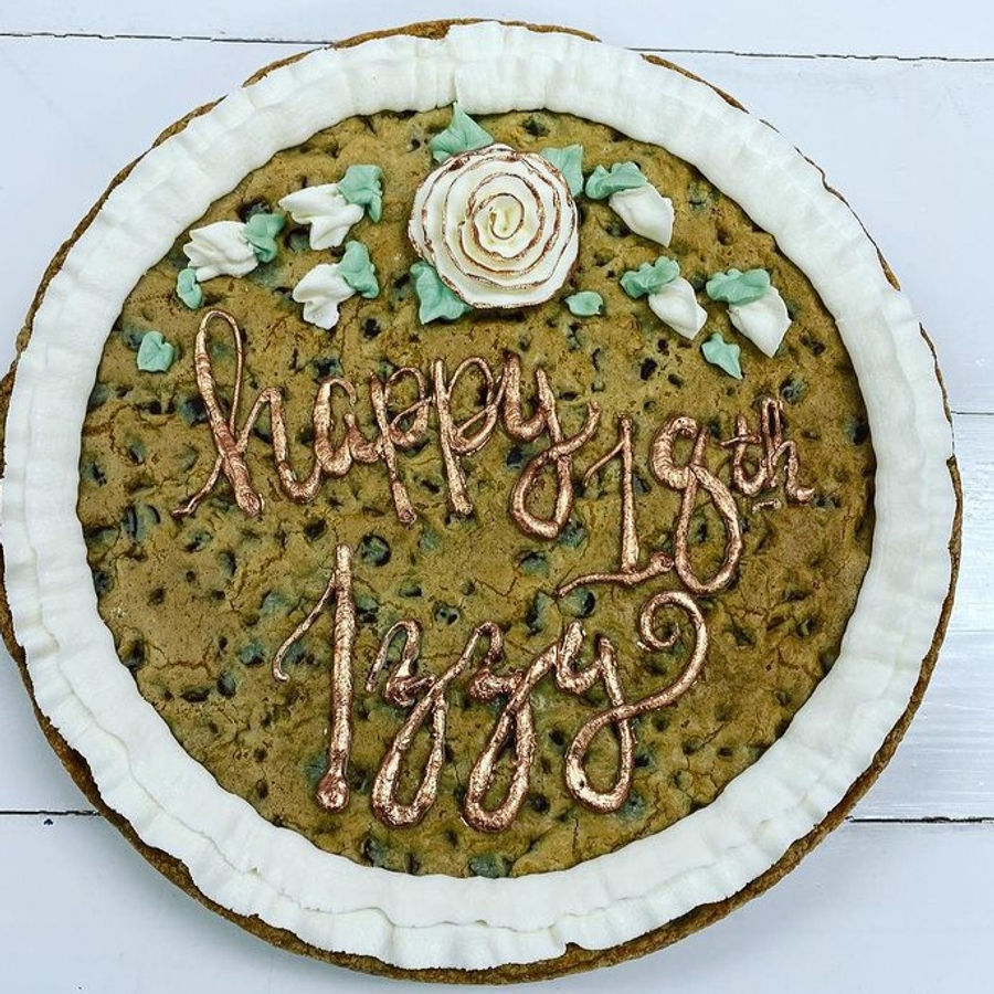 Cookie cake by Sweet Escape Cake Company, Indianapolis