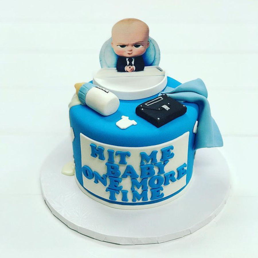Baby shower cake by Sweet Escape Cake Company, Indianapolis