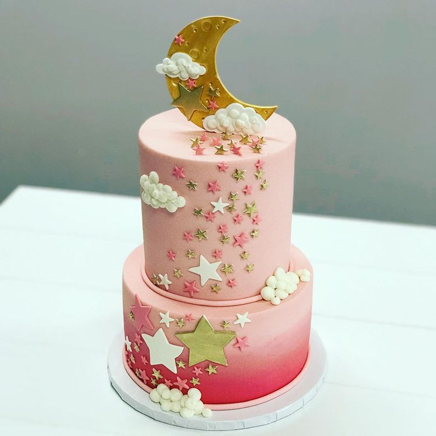 Baby shower cake by Sweet Escape Cake Company, Indianapolis
