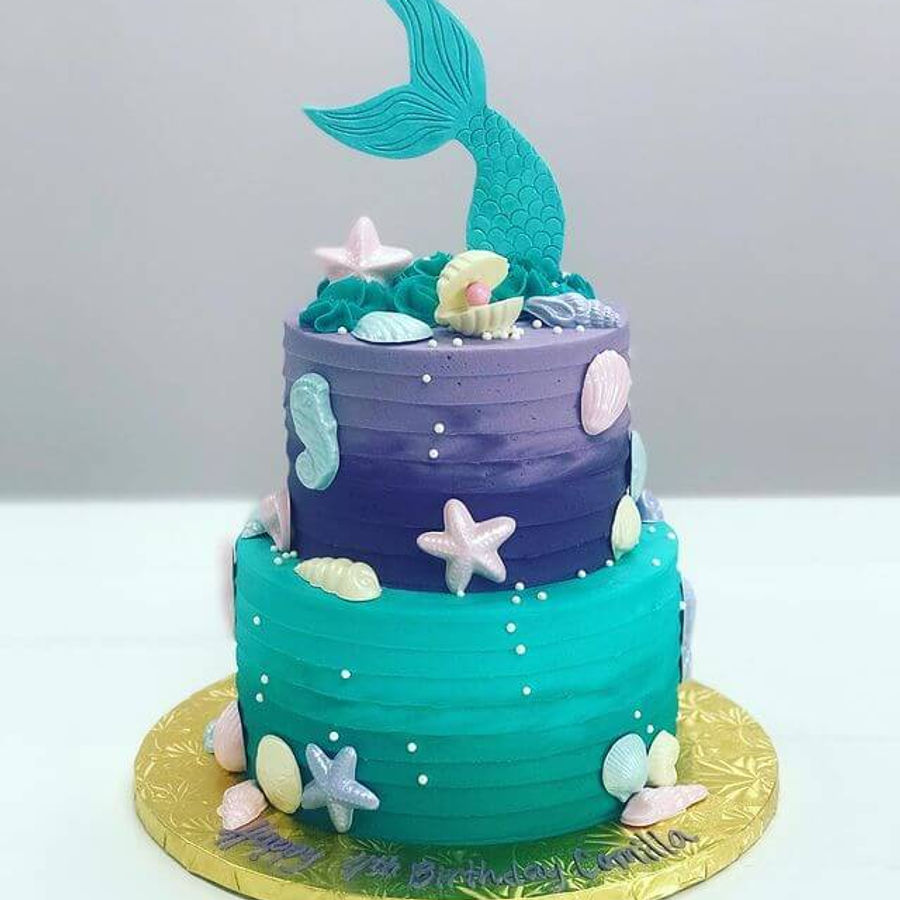 Birthday cake by Sweet Escape Cake Company, Indianapolis