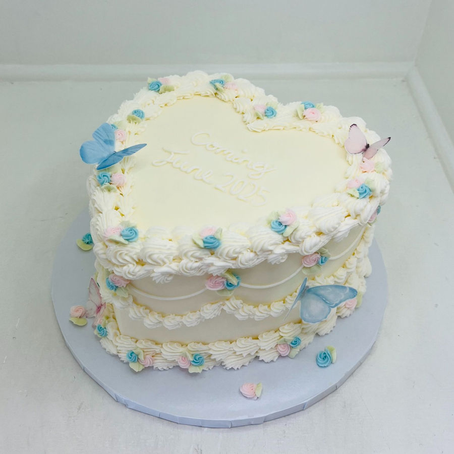 Baby shower cake by Sweet Escape Cake Company, Indianapolis