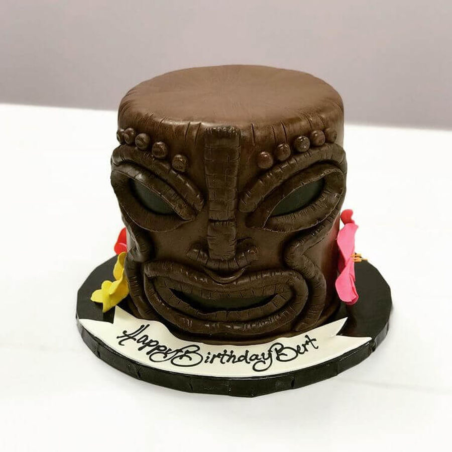 Birthday cake by Sweet Escape Cake Company, Indianapolis