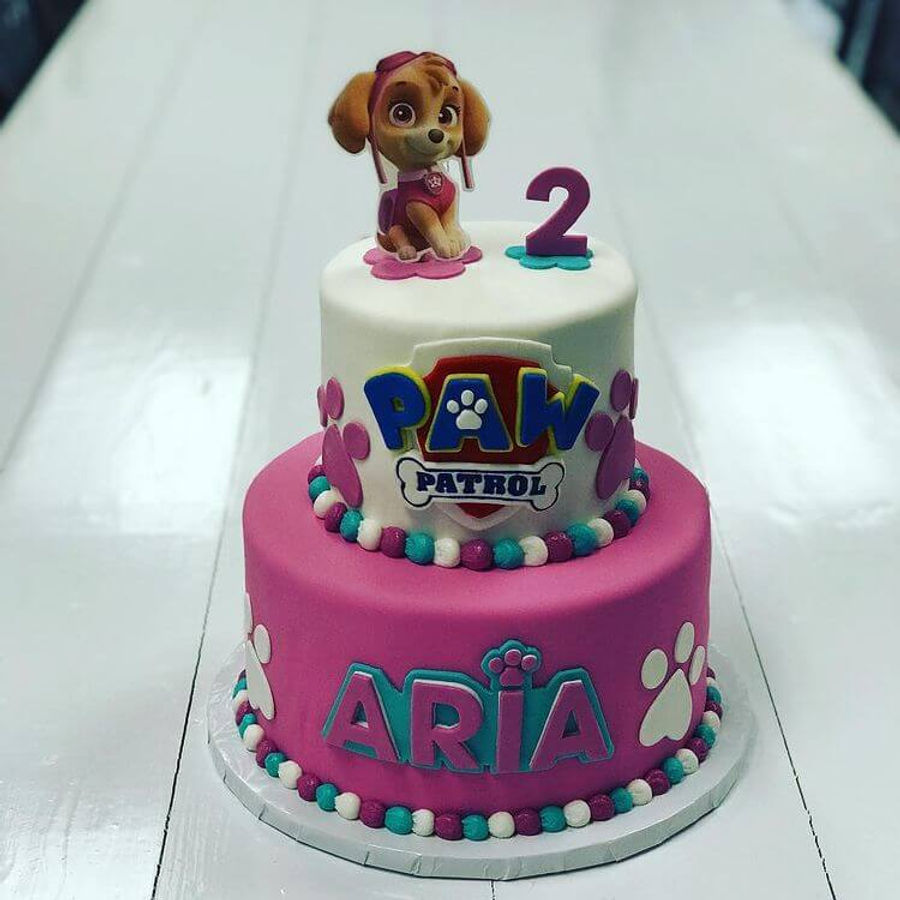 Birthday cake by Sweet Escape Cake Company, Indianapolis