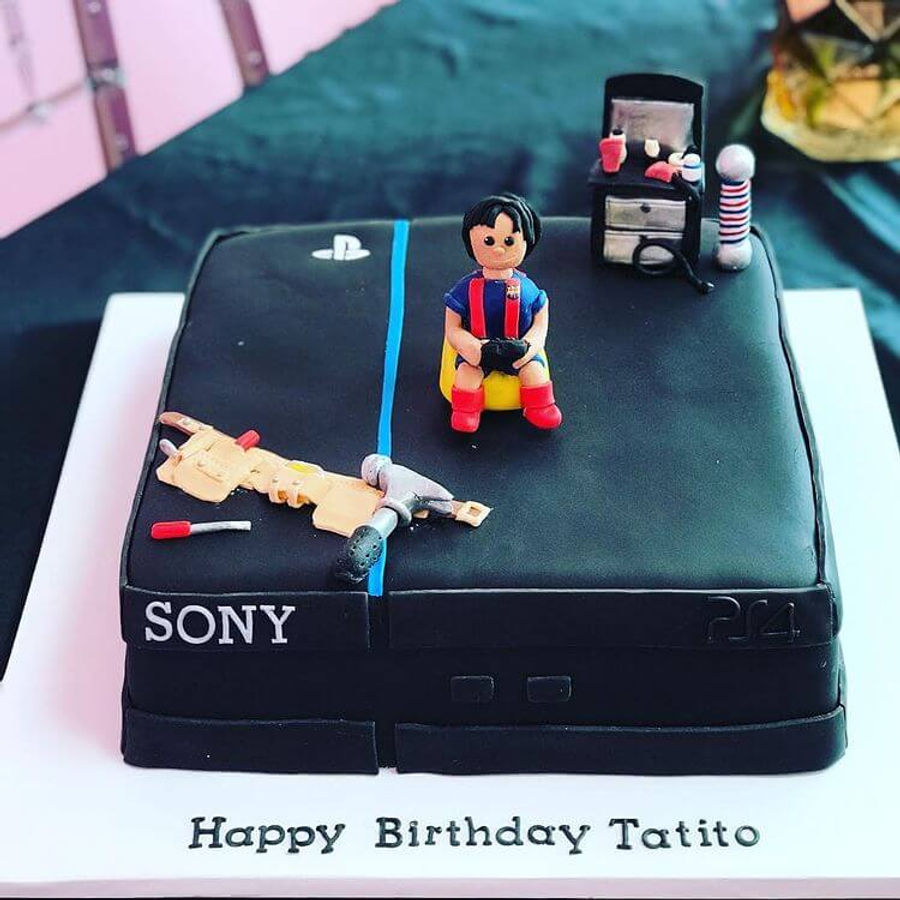Birthday cake by Sweet Escape Cake Company, Indianapolis