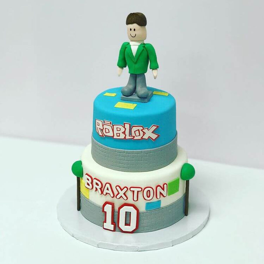 Birthday cake by Sweet Escape Cake Company, Indianapolis