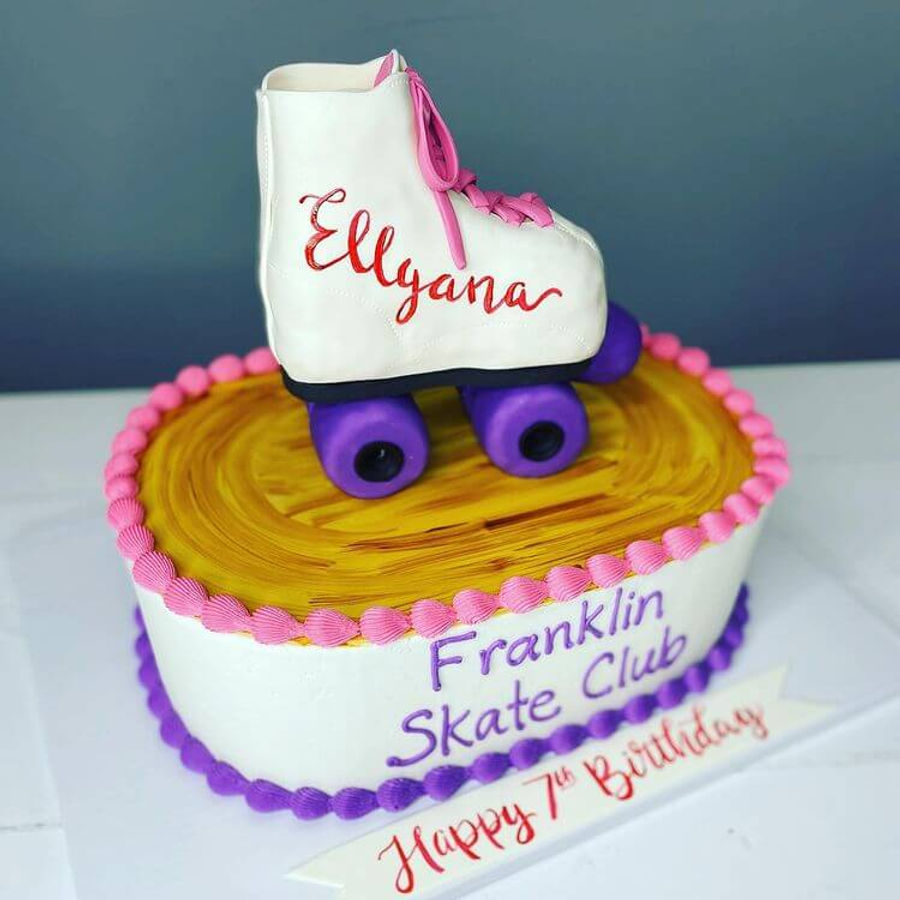 Birthday cake by Sweet Escape Cake Company, Indianapolis
