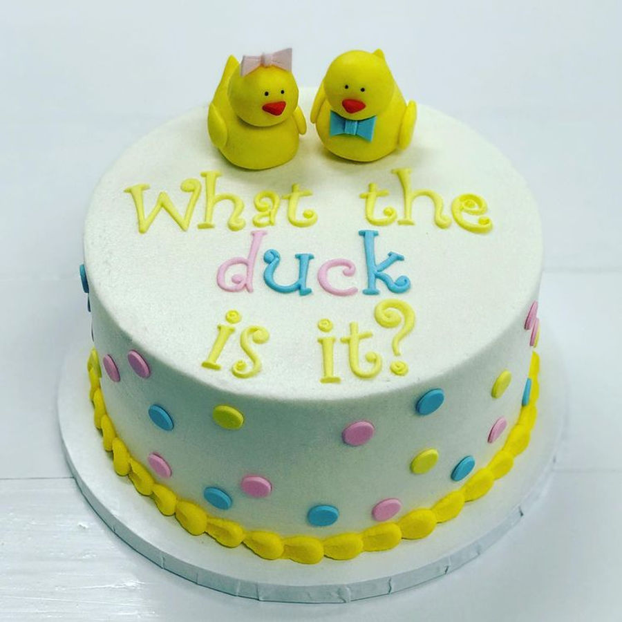 Baby shower cake by Sweet Escape Cake Company, Indianapolis