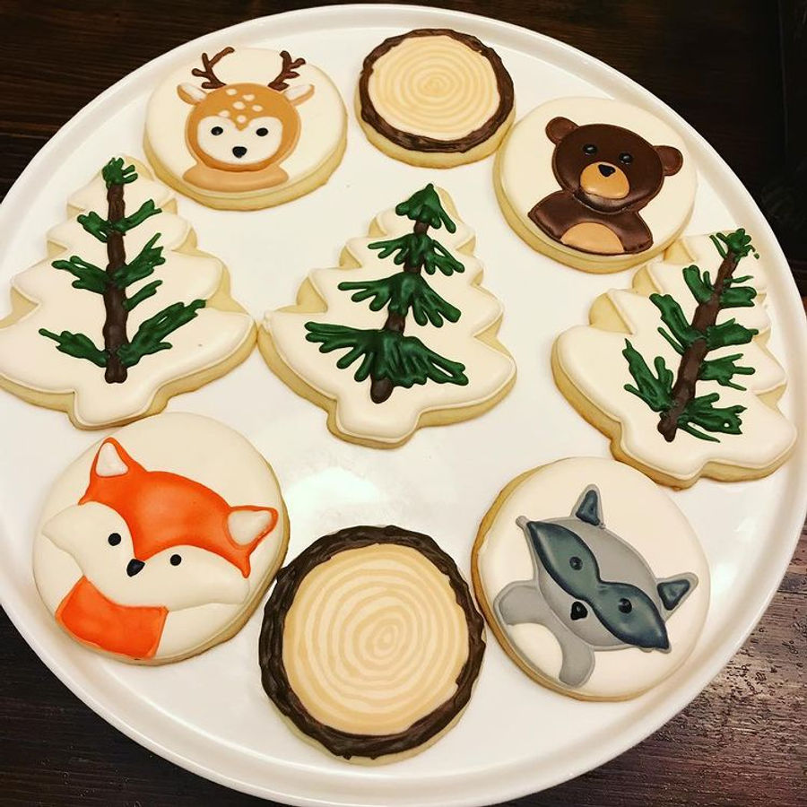 Decorated cookies by Sweet Escape Cake Company, Indianapolis