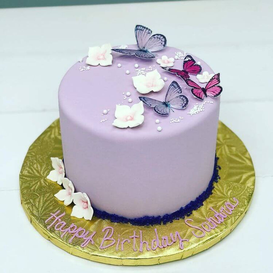 Birthday cake by Sweet Escape Cake Company, Indianapolis