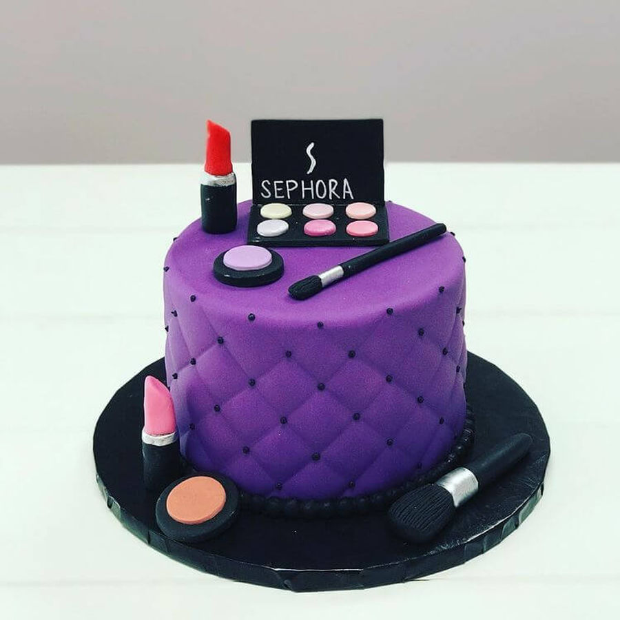 Birthday cake by Sweet Escape Cake Company, Indianapolis
