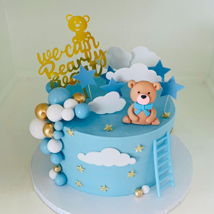 Baby shower cake by Sweet Escape Cake Company, Indianapolis