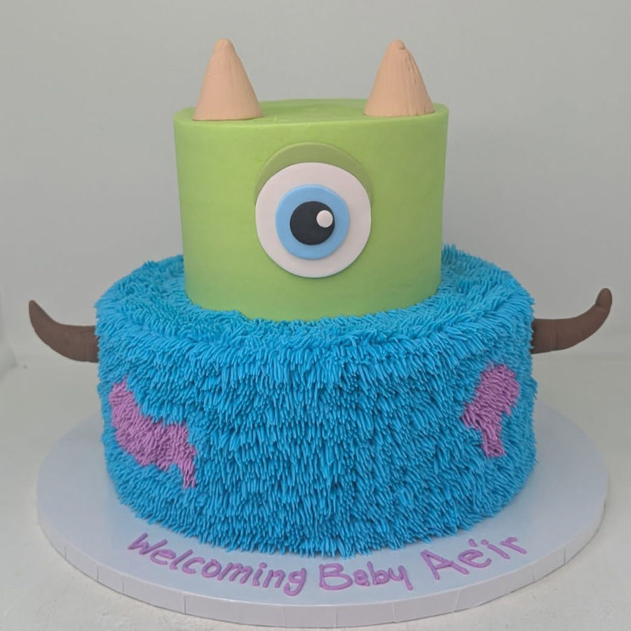 Baby shower cake by Sweet Escape Cake Company, Indianapolis