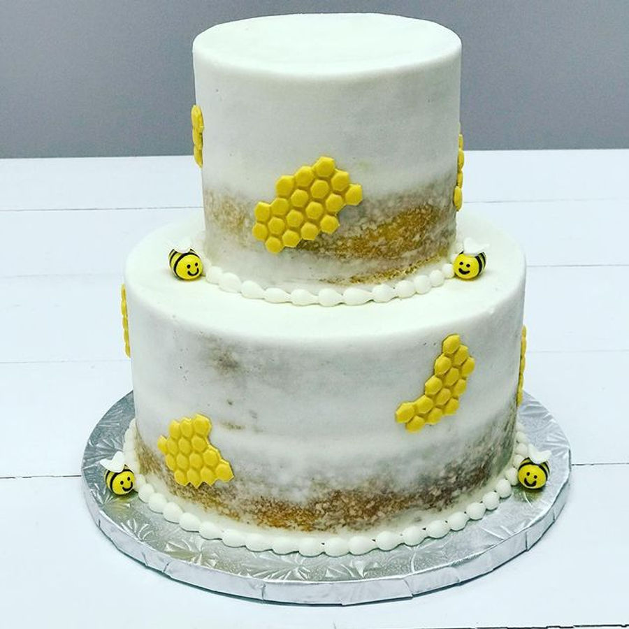 Baby shower cake by Sweet Escape Cake Company, Indianapolis
