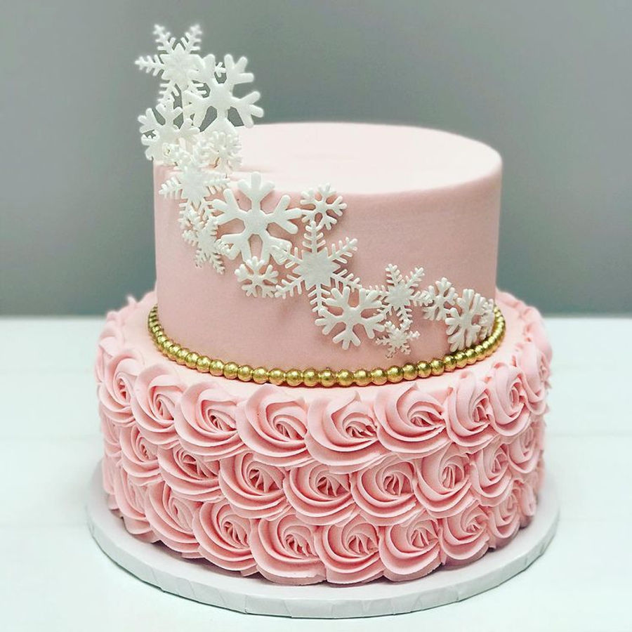 Baby shower cake by Sweet Escape Cake Company, Indianapolis