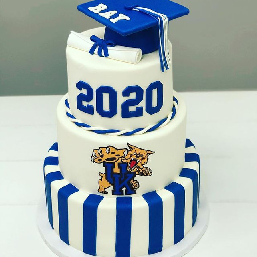 Graduation cake by Sweet Escape Cake Company, Indianapolis