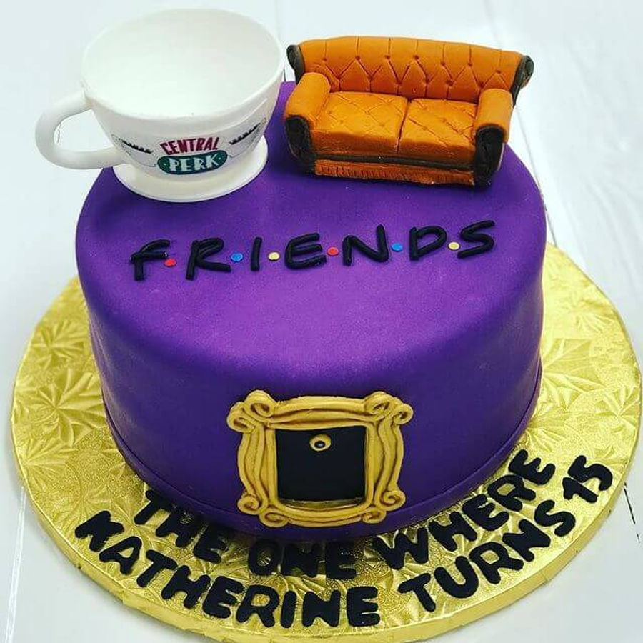 Birthday cake by Sweet Escape Cake Company, Indianapolis