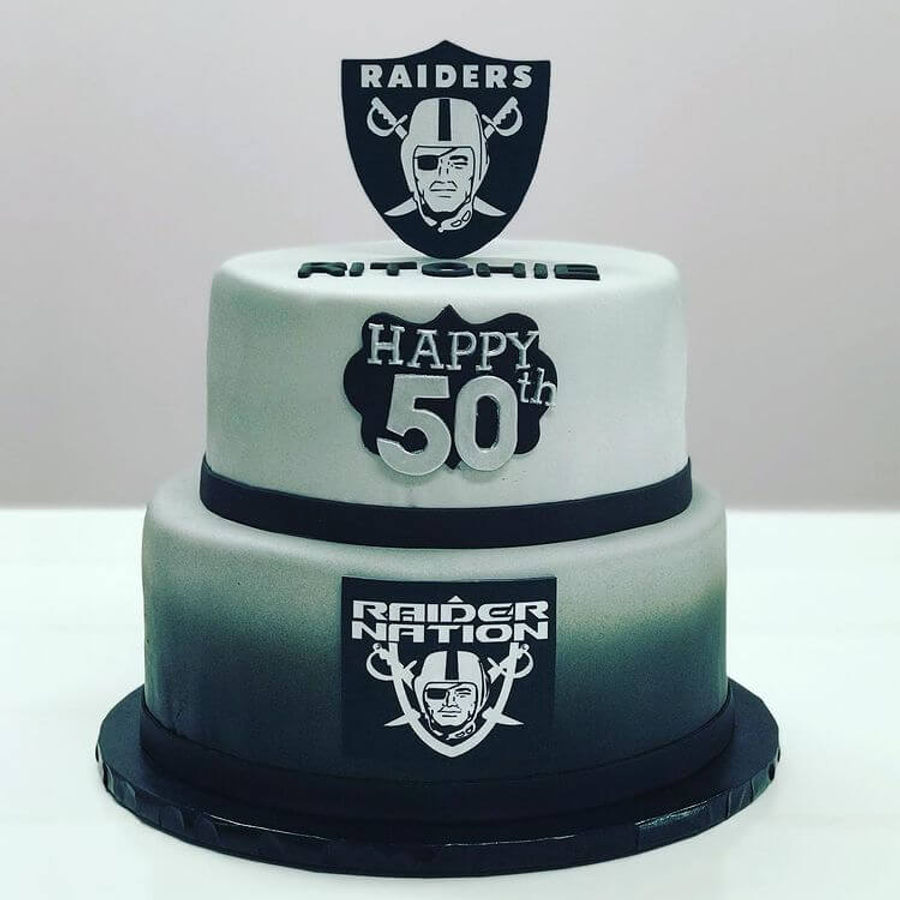 Birthday cake by Sweet Escape Cake Company, Indianapolis