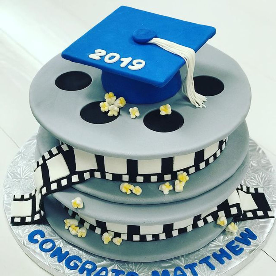 Graduation cake by Sweet Escape Cake Company, Indianapolis