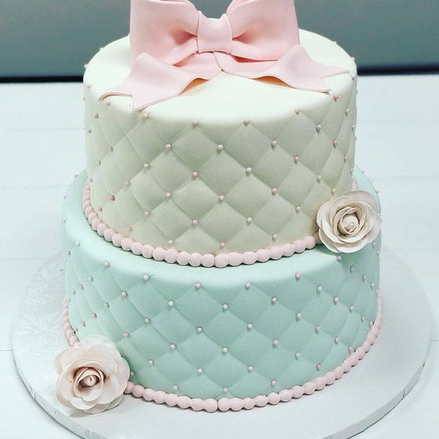 Baby shower cake by Sweet Escape Cake Company, Indianapolis