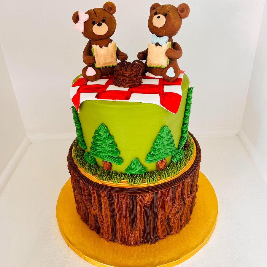 Baby shower cake by Sweet Escape Cake Company, Indianapolis