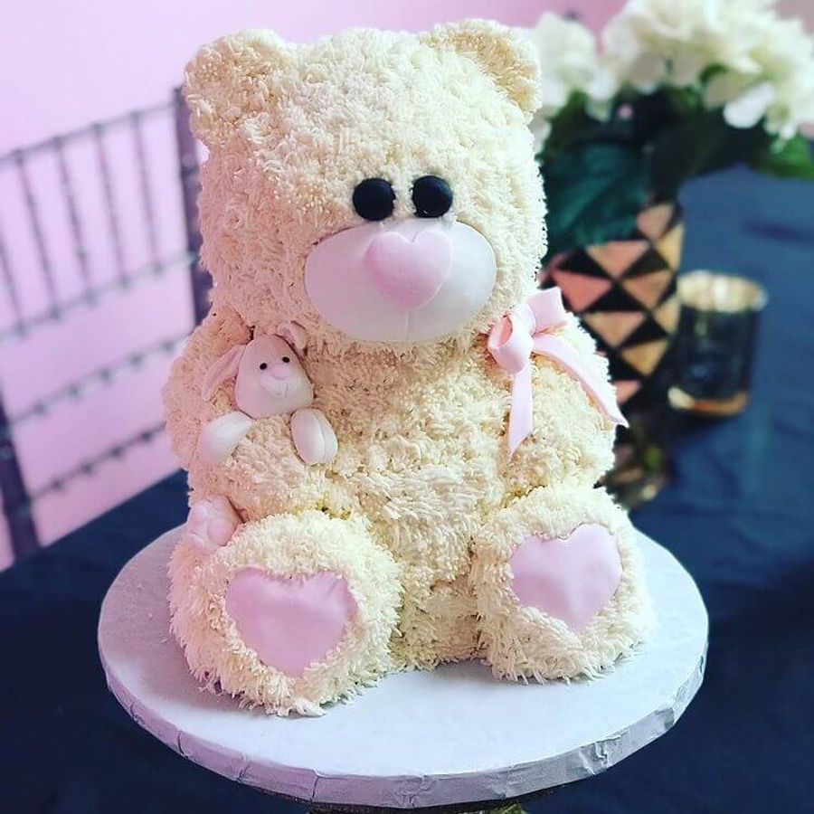 Birthday cake by Sweet Escape Cake Company, Indianapolis