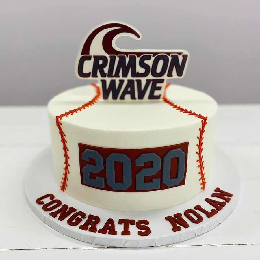 Graduation cake by Sweet Escape Cake Company, Indianapolis
