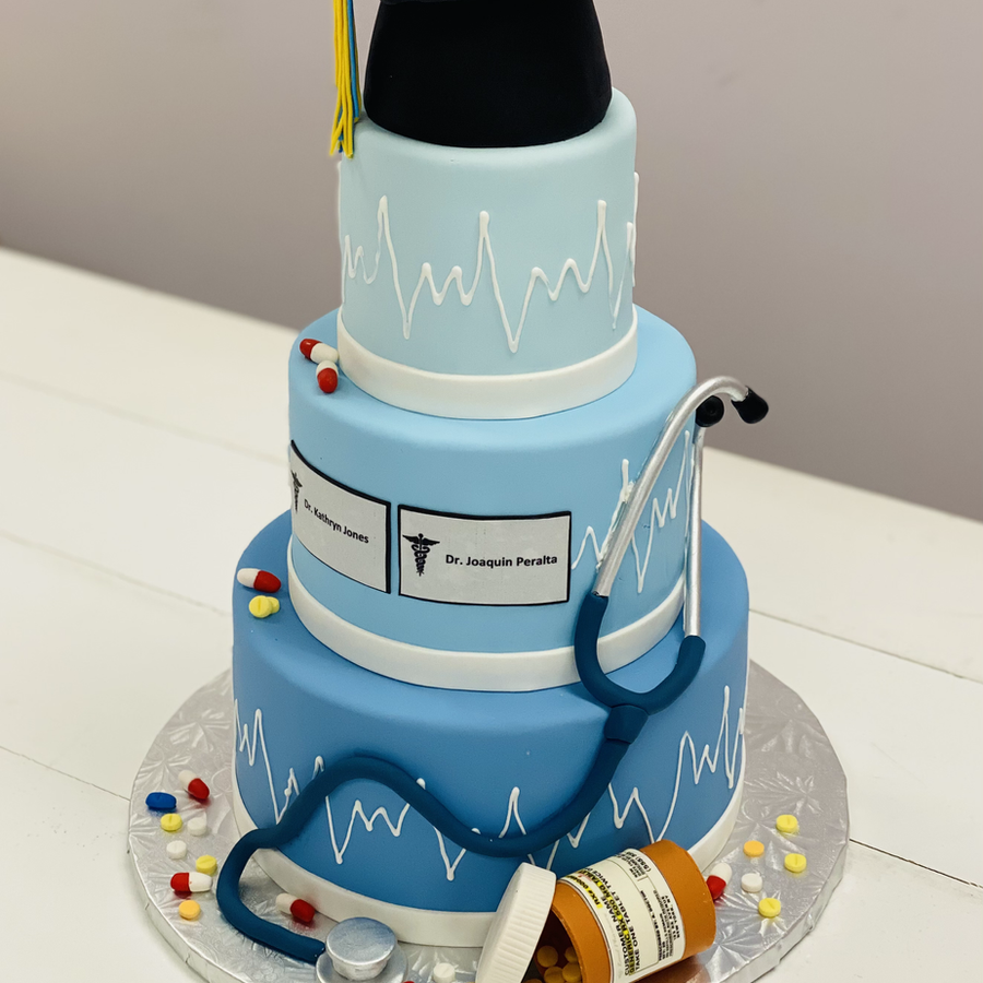 Graduation cake by Sweet Escape Cake Company, Indianapolis