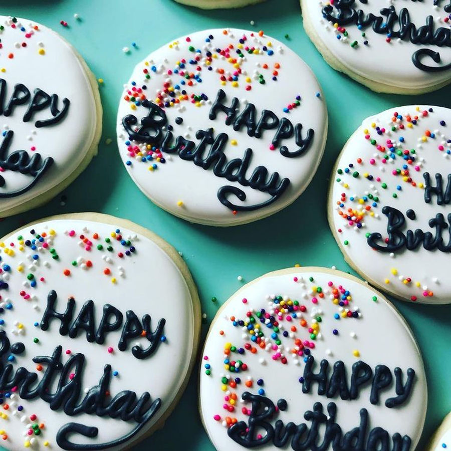 Decorated cookies by Sweet Escape Cake Company, Indianapolis