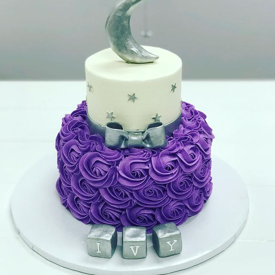 Baby shower cake by Sweet Escape Cake Company, Indianapolis