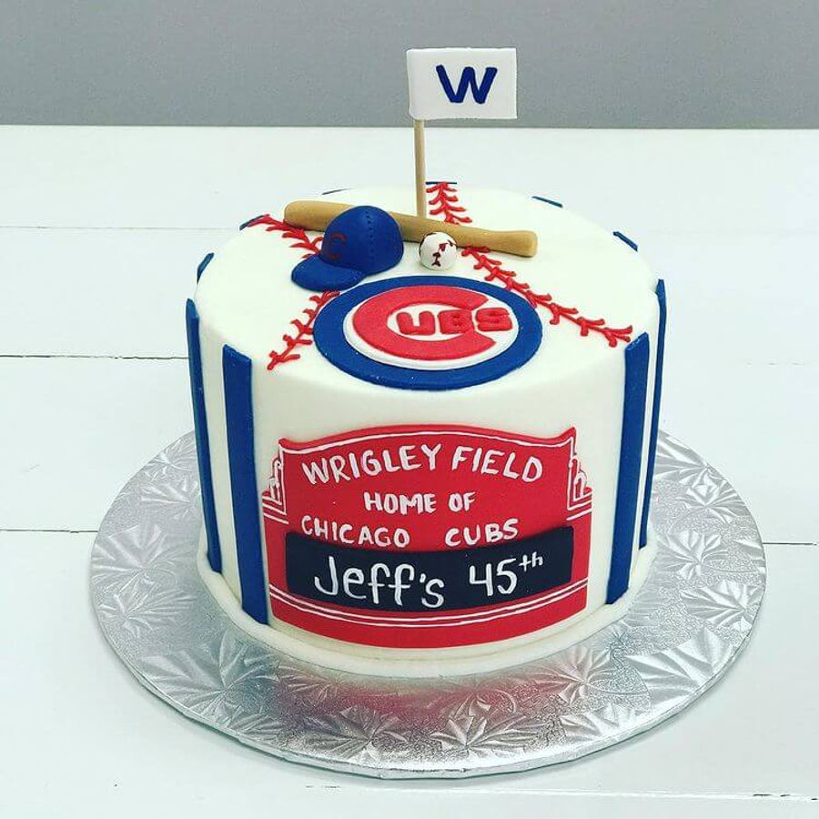 Birthday cake by Sweet Escape Cake Company, Indianapolis