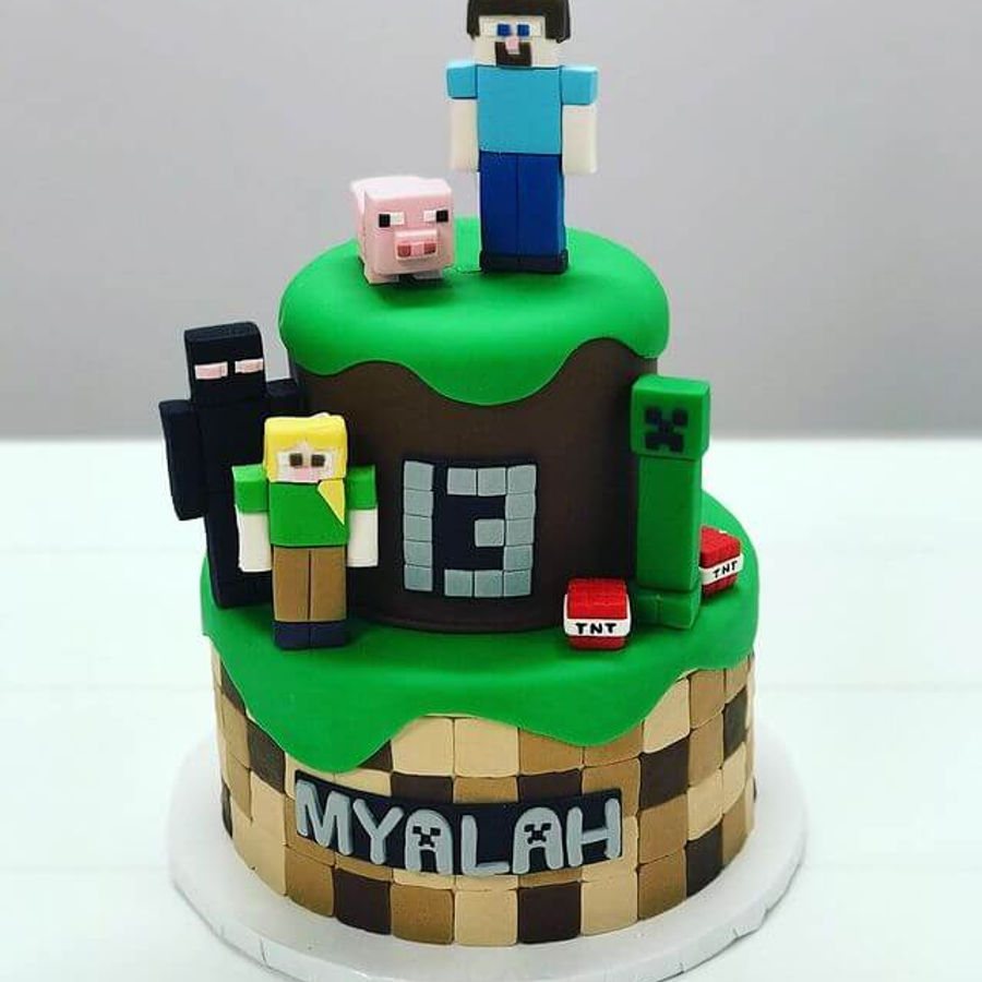 Birthday cake by Sweet Escape Cake Company, Indianapolis