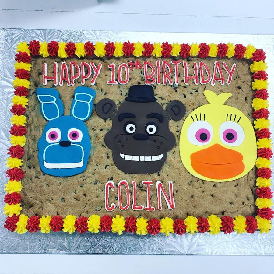 Cookie cake by Sweet Escape Cake Company, Indianapolis