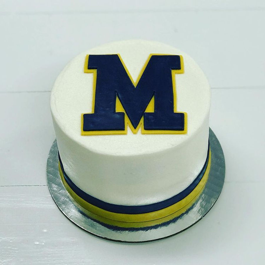 Graduation cake by Sweet Escape Cake Company, Indianapolis