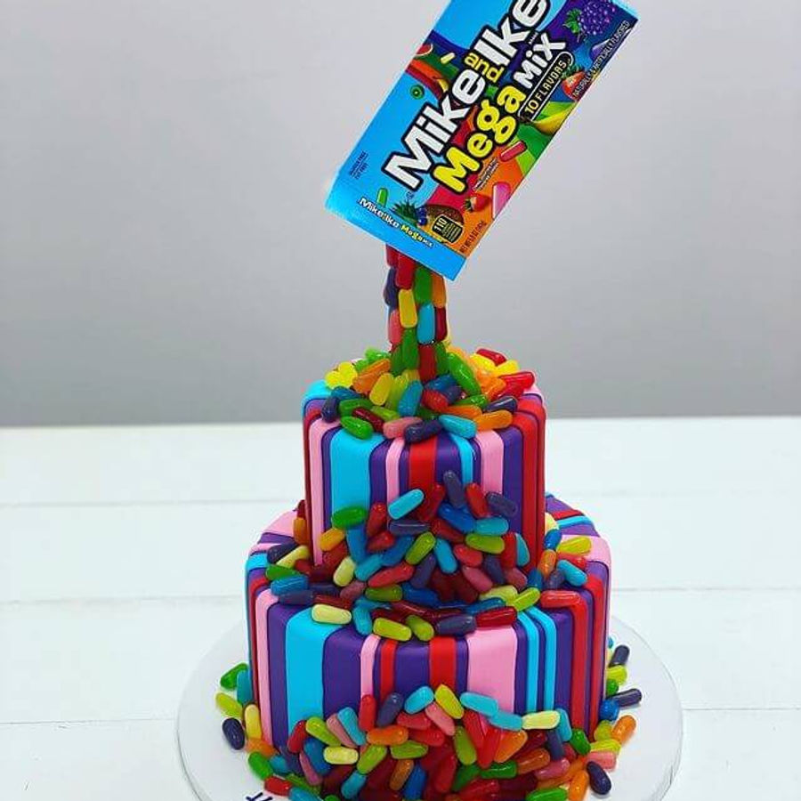 Birthday cake by Sweet Escape Cake Company, Indianapolis