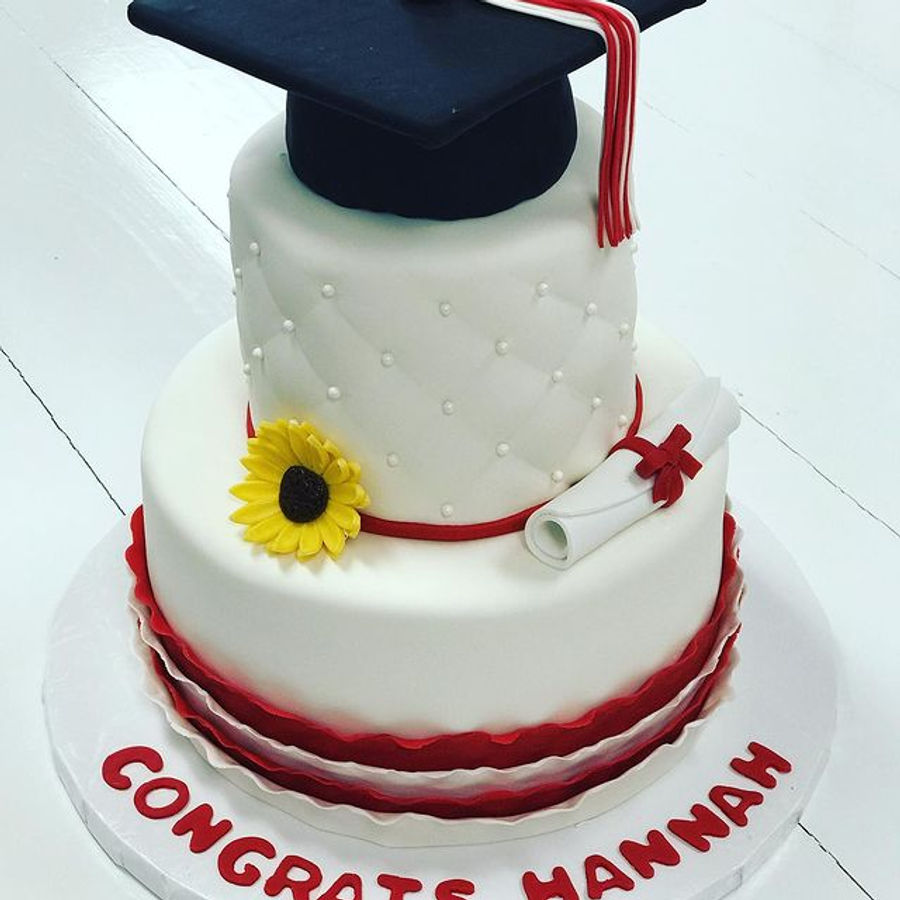 Graduation cake by Sweet Escape Cake Company, Indianapolis