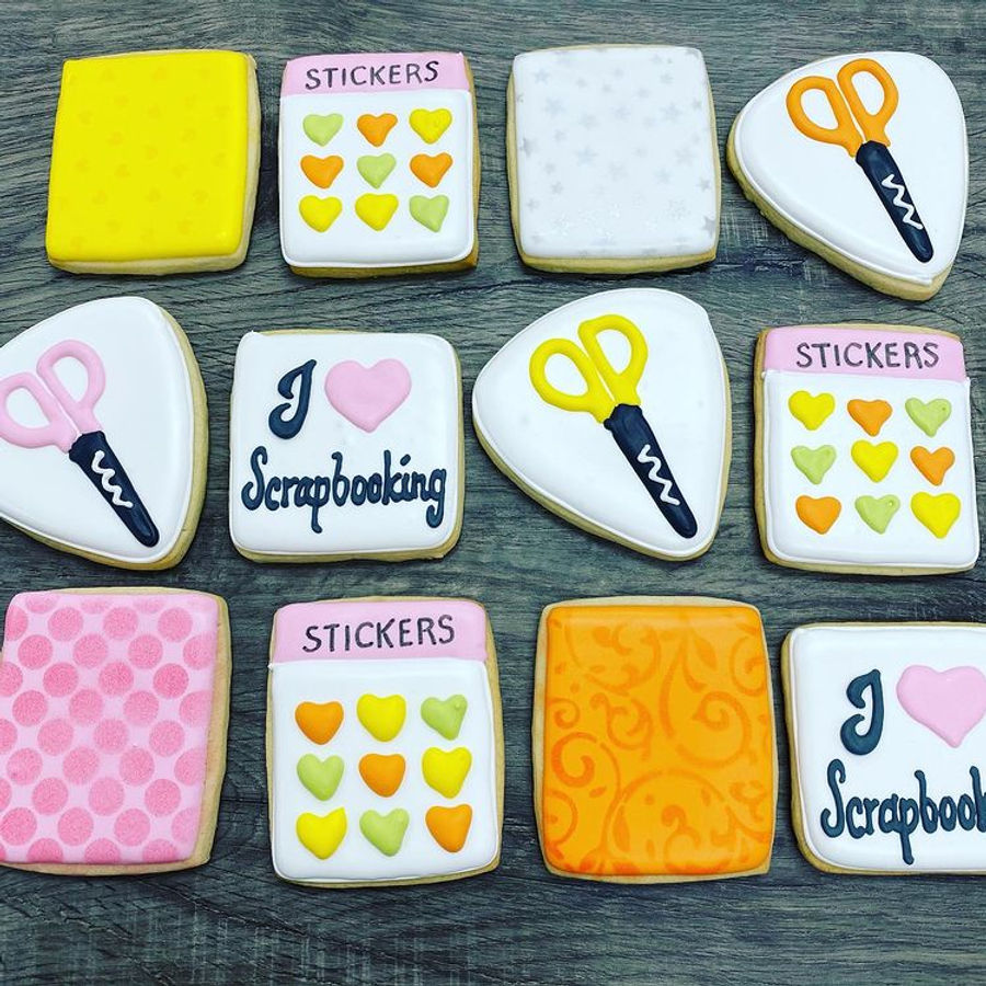 Decorated cookies by Sweet Escape Cake Company, Indianapolis